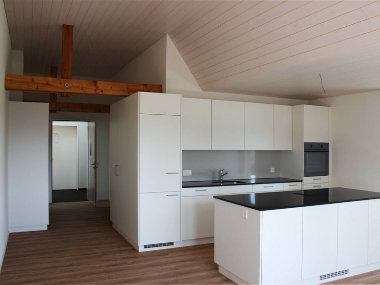 Deckenverkleidung - Wohnsiedlung Lindehof, Schüpfheim